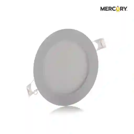 Lampara Panel Led 6w Redondo Mercury Incrustar