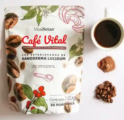 Café Vital - Vitalsetas® Café Instantáneo Con Betaglucanos De Ganoderma Lucidum