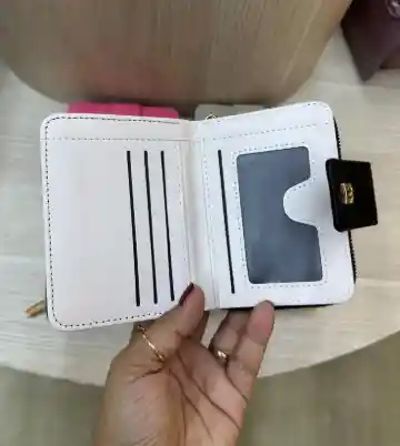 Billetera Corazon Negro