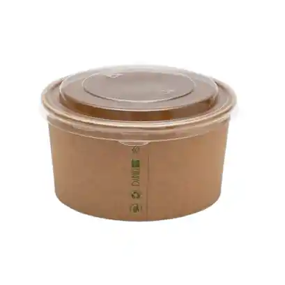 Darnel Bowl Bamboo Con Tapa 1300 Cc X 50 Und