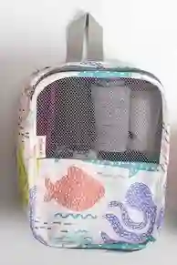 Multiusos Pequeño Estampado Ballenas.