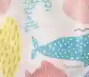 Multiusos Pequeño Estampado Ballenas.