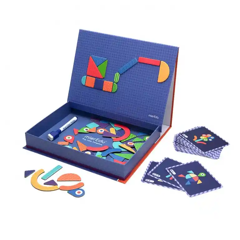 Juego De Arte Magnético Formas Con Accesorios Para Niños