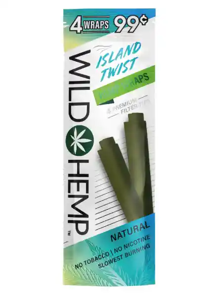 Wild Hemp Wraps Island Twist