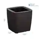 Maceta Para Exteriores Y Jardín Tipo Ratán Mq 493-wengue