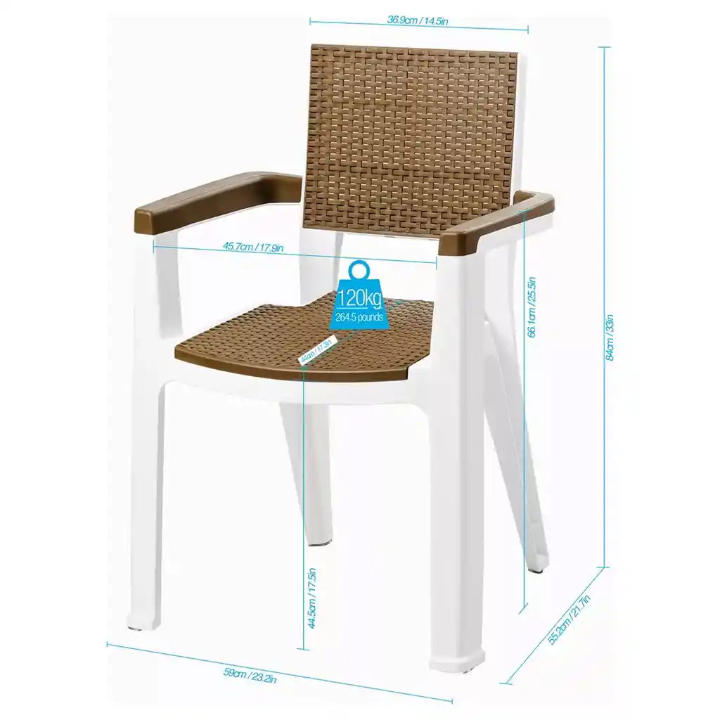 Silla Ferrara Mq 509 -caramelo