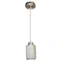 Lámpara Colgante Doble Copa 1 Luz Dixton Lt05625 -blanco