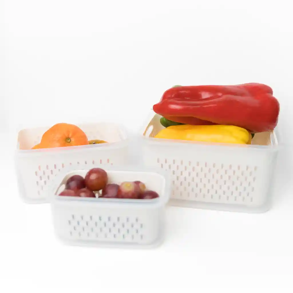 Recipiente Rectangular 3.1 L Novum Hxp00284g -blanco