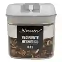 Recipiente Hermético 0.5 L Novum -transparente