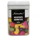 Recipiente Hermético 1.7 L Novum -transparente