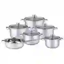 Batería De Cocina Prime 11 Piezas Ilko 1102233 -plateado