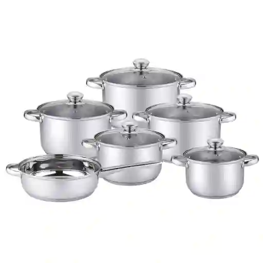 Batería De Cocina Prime 11 Piezas Ilko 1102233 -plateado