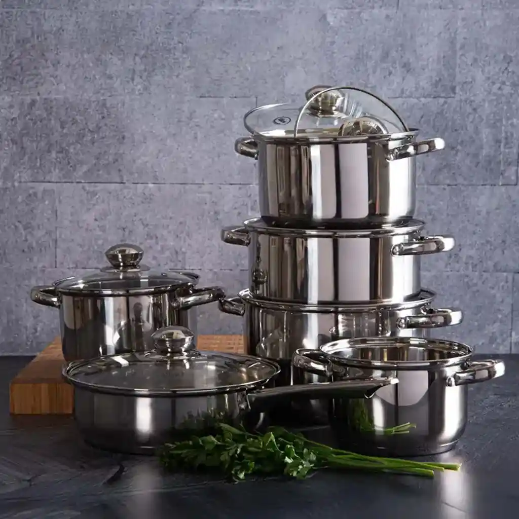 Batería De Cocina Prime 11 Piezas Ilko 1102233 -plateado