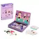 Juego De Arte Magnético De Vestir Con Accesorios Para Niños