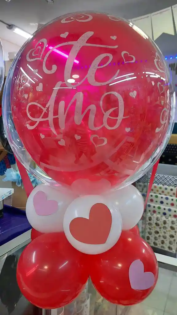 Arreglo Con Globos Te Amo Detalle De Te Amo