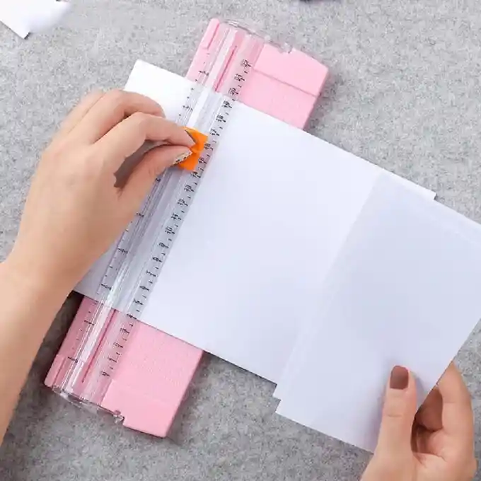 Guillotina De Papel Cortador Con Regla Extraible