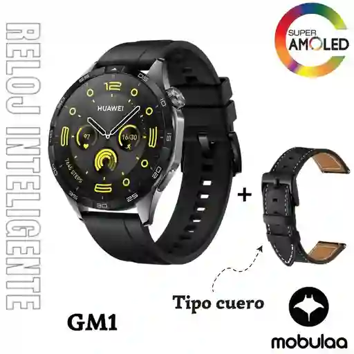 Reloj Inteligente Smartwatch Bluetooth Gm1 Negro