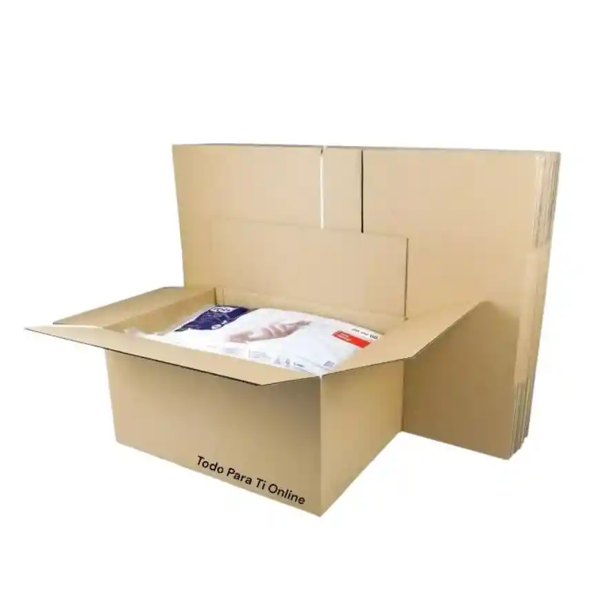Caja De Cartón Para Mudanza Caja Organizadora Trasteo Para Empacar De Embalaje 49cm X 27cm X 28cm