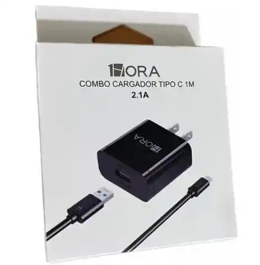 Cargador Potencia 1hora Tipo C 3a