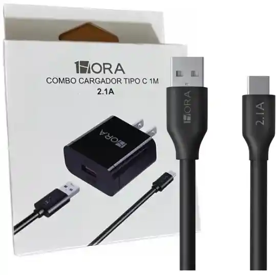 Cargador Potencia 1hora Tipo C 3a