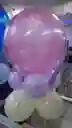 Arreglo Detalle Con Globos Feliz Cumpleaños