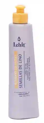 Shampoo Sin Sal Semillas De Lino X300ml Lehit