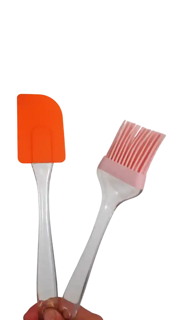 Set Espatula Y Brocha Silicona