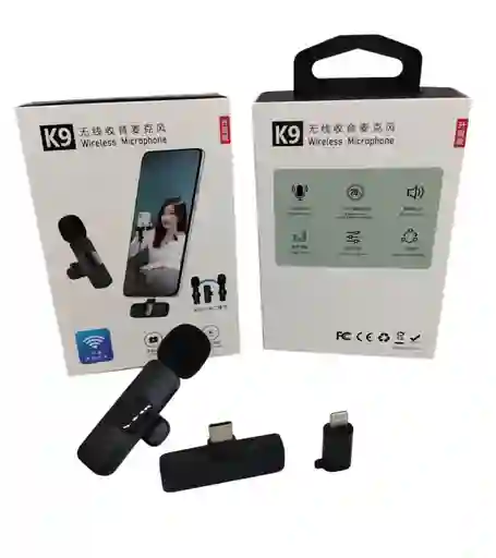 Microfono Inalambrico Para Celular K9
