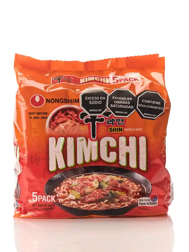 Noodle Soup Kimchi 5 Pack 600 G
