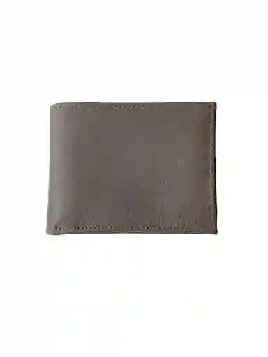 Billetera En Cuero Hombre Café Greige
