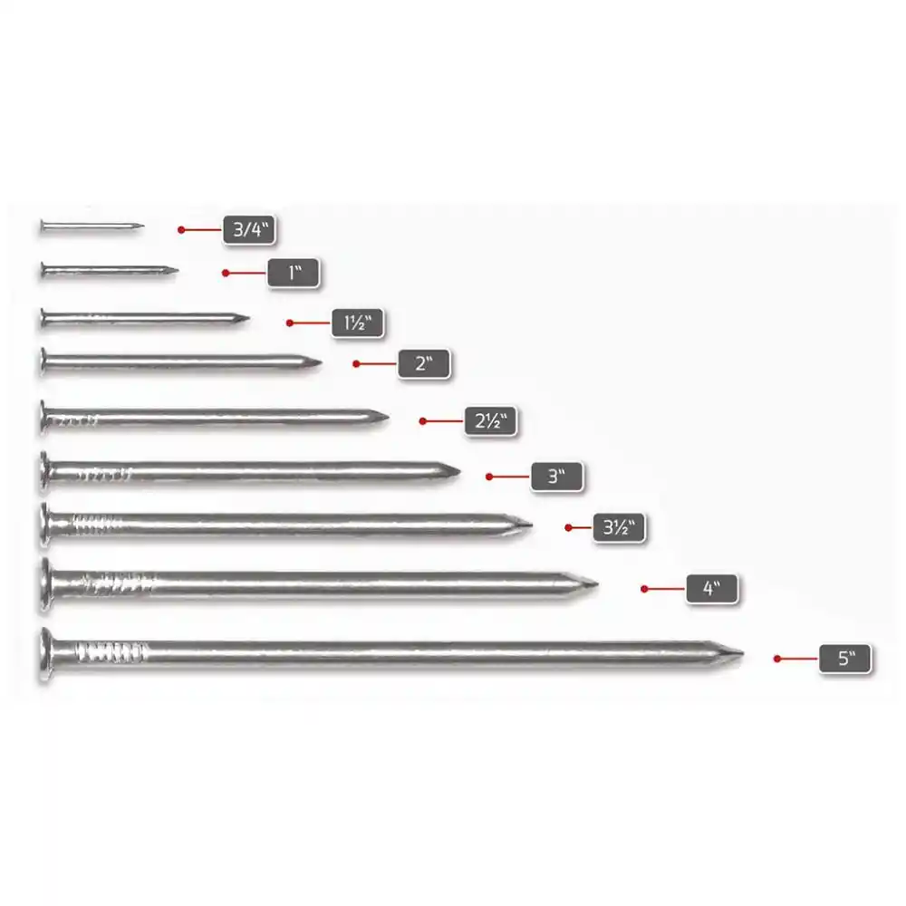 Clavo Acero Liso # 1 1/2