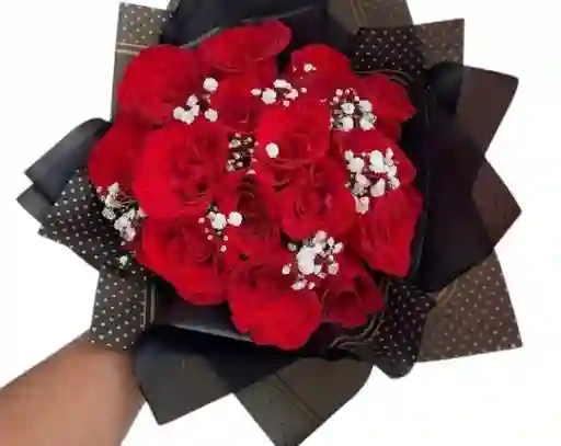 Ramo De Flores - Bouquet De Rosas - Arreglo Floral- Ramo De Rosas (regalo Para Mujer)