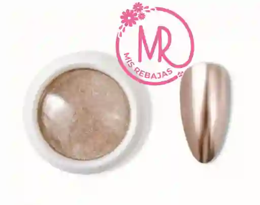 Polvo Efecto Espejo Para Uñas