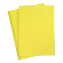 Cartulina Iris 1/8 Amarillo Rairan Navidad Und