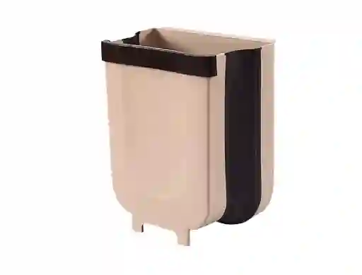 Cubo De Basura Plegable Montado En La Pared Para Puerta