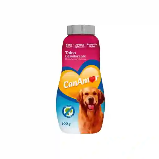 Can Amor Talco Desodorante Para Perros 100 G