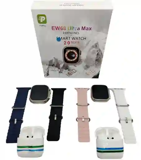 Reloj Smartwatch Ew68 Ultra Max