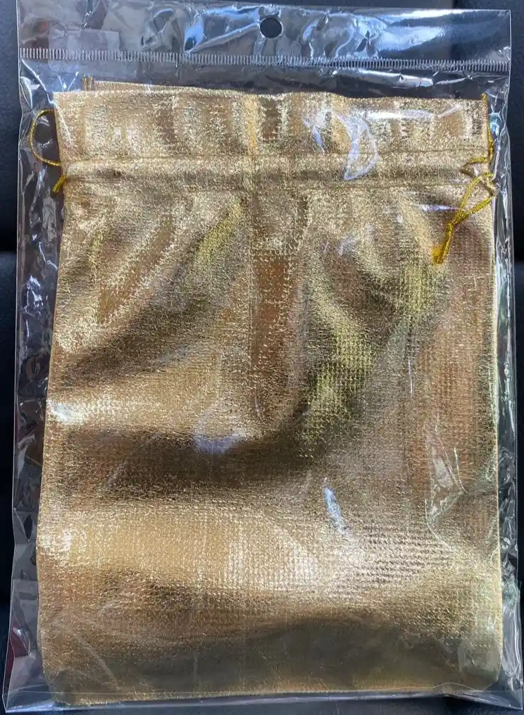Bolsa De Regalo - Dorado Metalizada