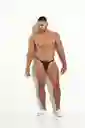 Talla S Middle Thong Tanga Hilo Hombre Negro Microfibra Blokes