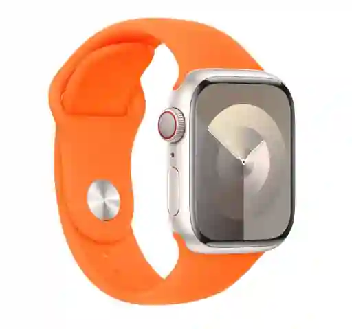 Correa Apple Watch Naranja 42mm, 44mm, 45mm Talla L