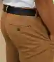 Pantalón En Drill Color Habano Para Hombre