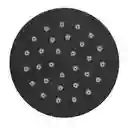 Ducha Regadera Uduke Negra Acero Inoxidable 4 Redonda (ht1616)