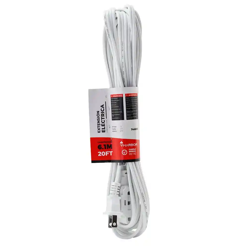 Extension Blanca 6.10 Mts Vharbor (wj-46 20ft)