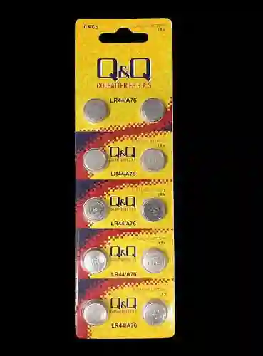 Pila Bateria De Boton Lr44 A76 Alcalina 1.5v / Unidad