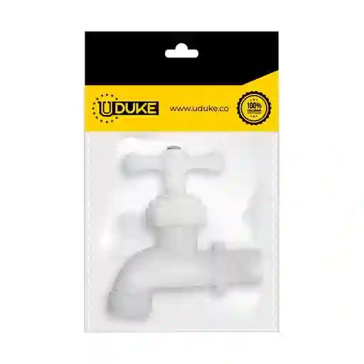 Grifo Niquelado Gato Llave Jardin