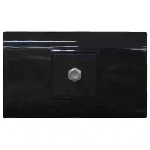 Linea Bk Plus Negra Incrustar Toma Tv (118k-18-blk) (ht20727)