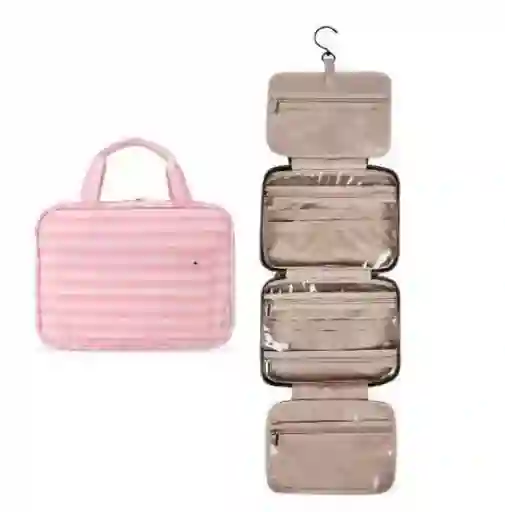 Organizador Para Dama, Rosado Con Mallas