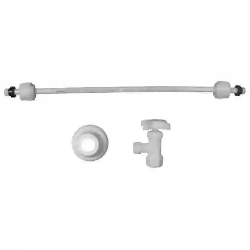 Llave Regulacion Plastica + Acople Lavam Grival