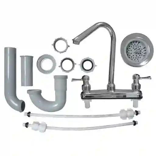 Linea Grival Mezclador Lavaplatos Completo 8 Pul Palanca Balta (415040001)