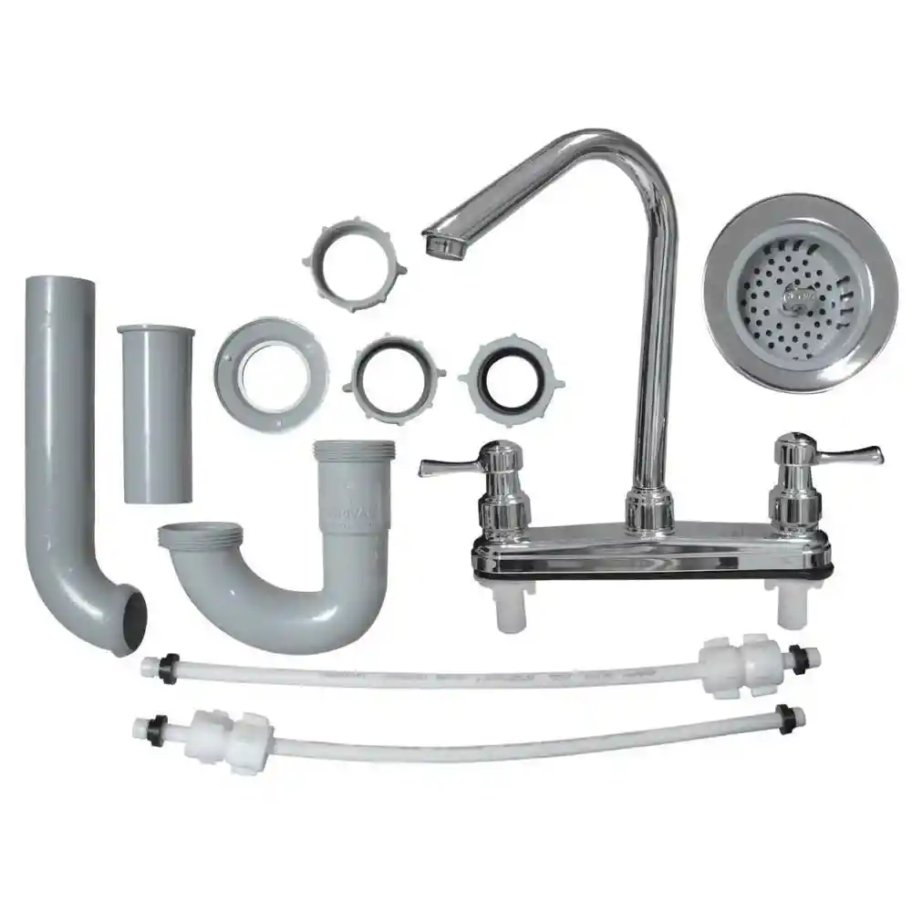 Linea Grival Mezclador Lavaplatos Completo 8 Pul Palanca Balta (415040001)